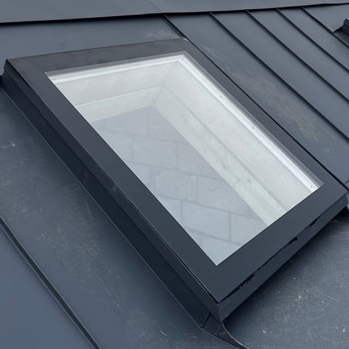Vast Dakraam 120x250 cm – Triple Glas HR+++ – Voor Hellend Dak – Geluidsreductie