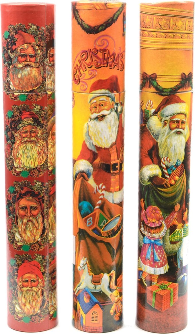 Lucifers in kerstkoker 30cm