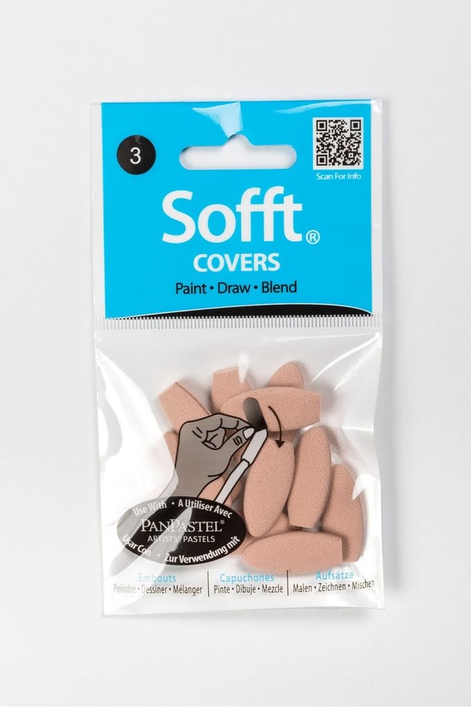 PanPastel Sofft Covers Ovaal 3 10 stuks