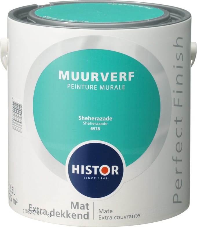 Histor Perfect Finish Muurverf Mat - 2,5 Liter - Sheherazade