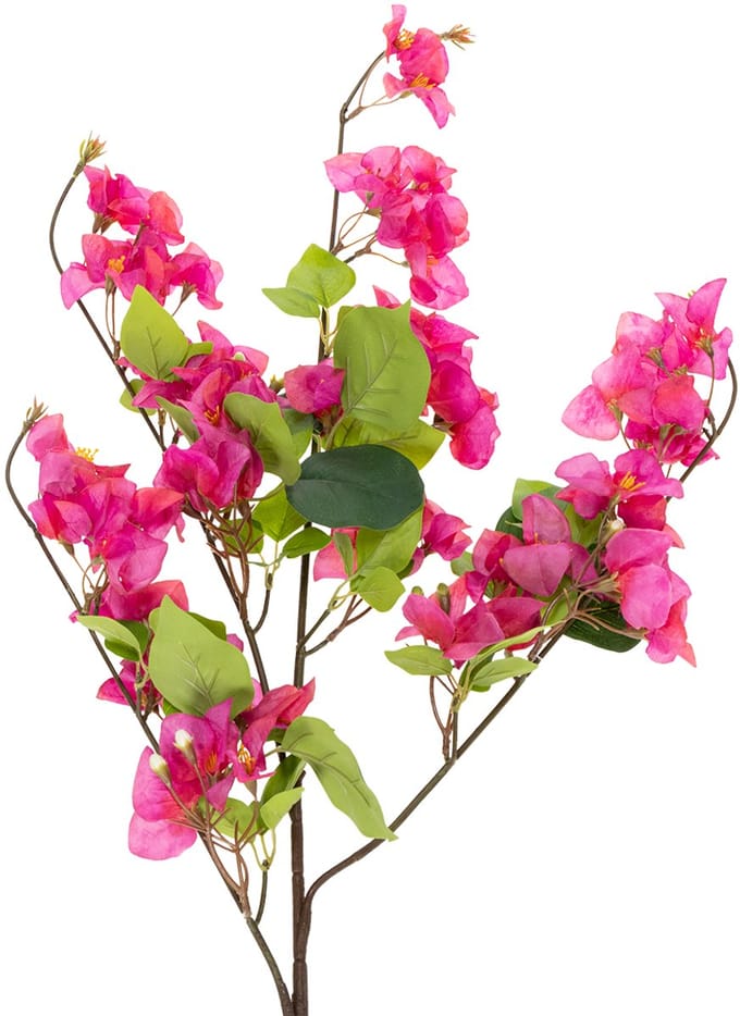 Kunstmatige bougainvillea-bloemtak voor lentedecoratie, 100 cm