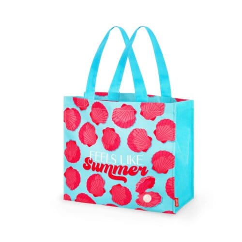 Legami Unisex Strandtas, Turquoise