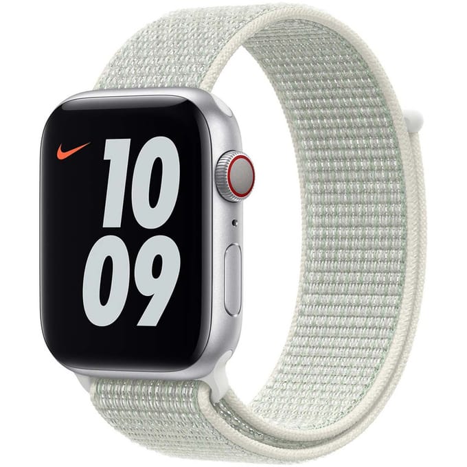 Apple Watch Nike Sport Loop - 44mm - Spruce Aura - voor Apple Watch SE/5/6