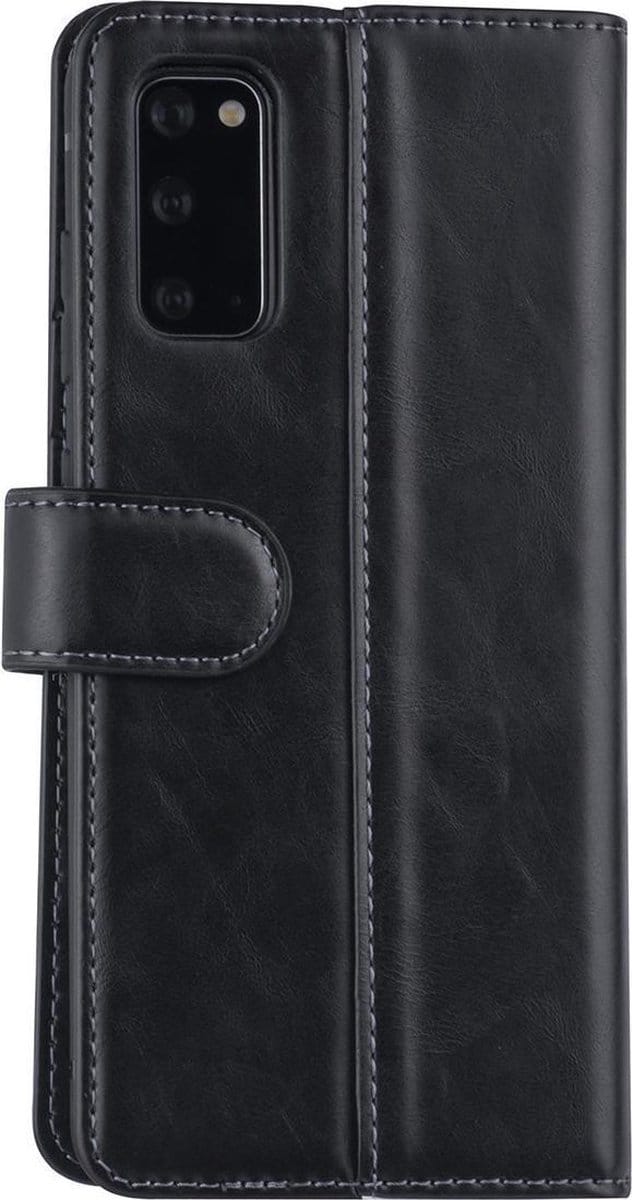 Zwart hoesje Samsung Galaxy S20 - Book Case - PU leather