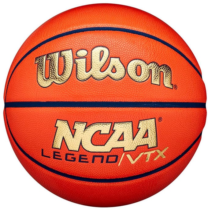 Wilson NCAA Legend VTX Gold Basketbal Maat 7 Indoor/Outdoor