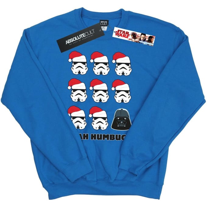Star Wars Heren Kerstmis Humbug Sweatshirt (Koningsblauw)