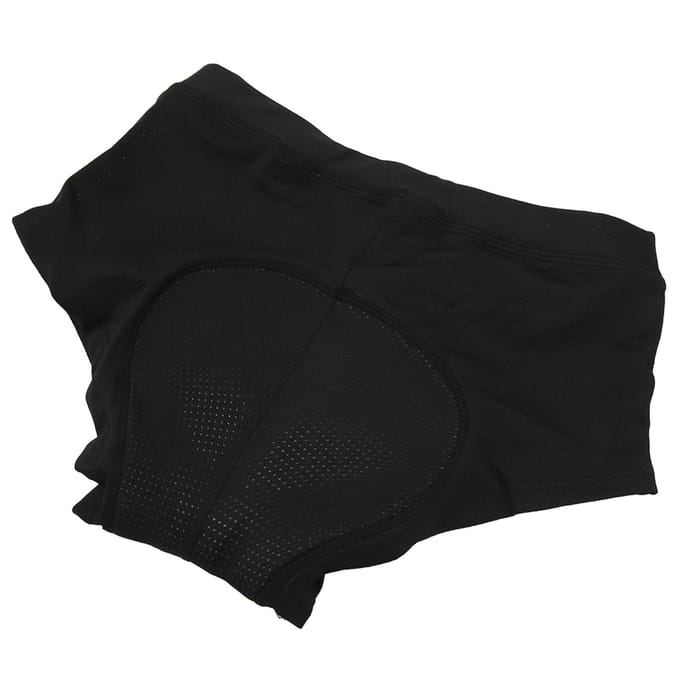 Dames Fiets Ondergoed Ademend Dames Fiets Slip Dames Schokabsorptie 3D Gewatteerde Fiets black