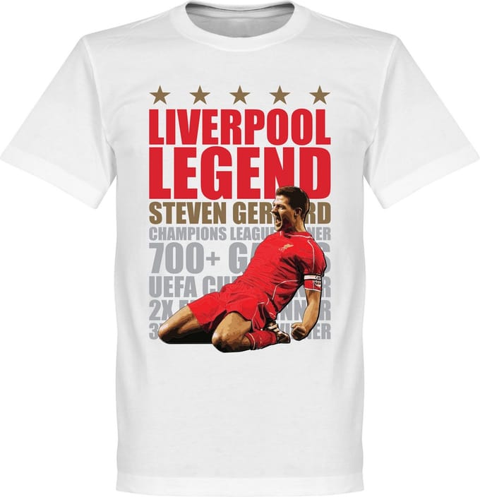 Steven Gerrard Legend T-Shirt - S