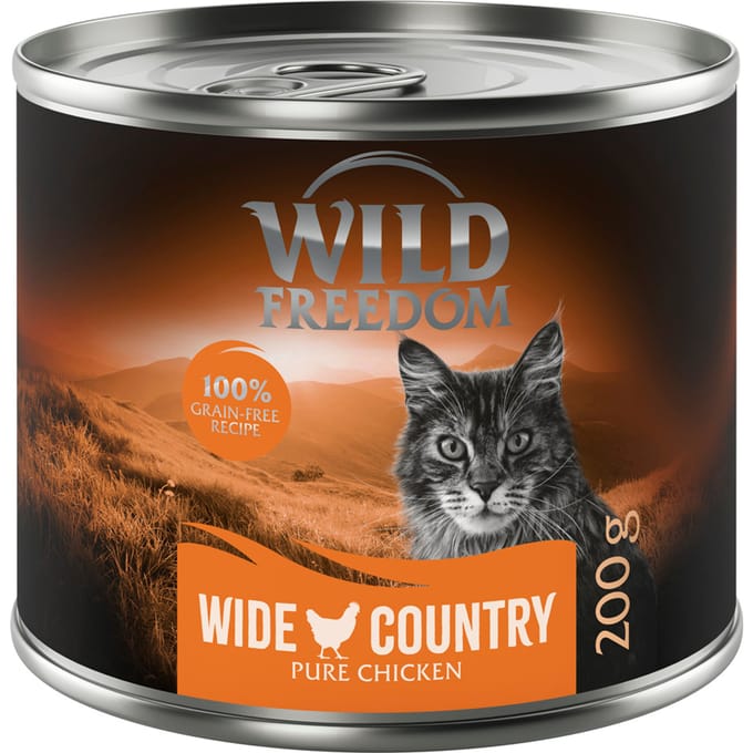 200g Wide Country Kip Wild Freedom Kattenvoer