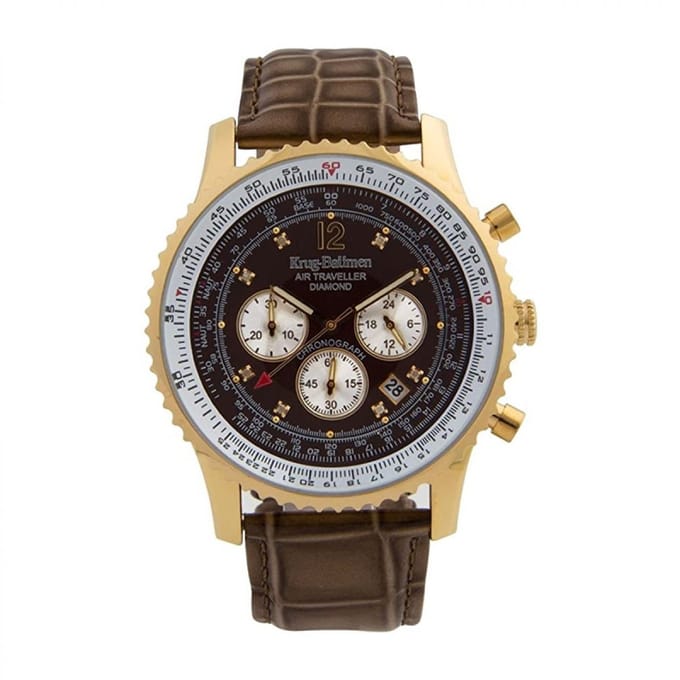 Krug Baumen Air Traveller Diamond Automatic | 600213DS
