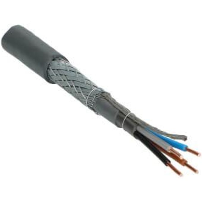 Grondkabel extra soepel 4 x 2.5 mm VO-XMvK-as | 500 meter haspel