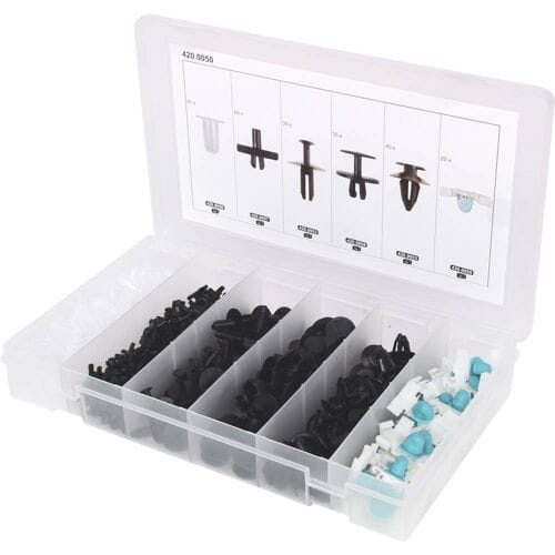 KS Tools 420.0050 Bevestigingsset clip voor BMW, 290-delig