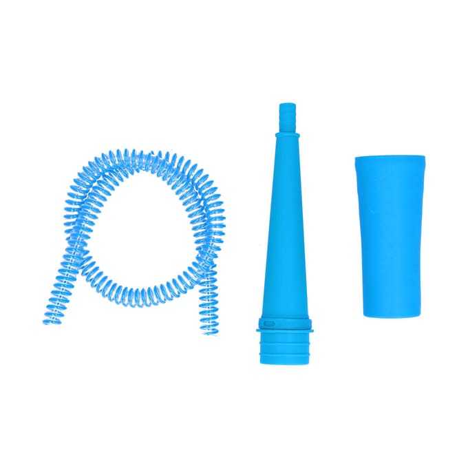 Tuyau d'extension de nettoyage universel Accessoire d'aspirateur Tube Sèche-linge Machine à laver Connexion blue