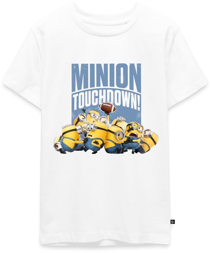 Minions Football Touchdown Premium T-Shirt Tiener