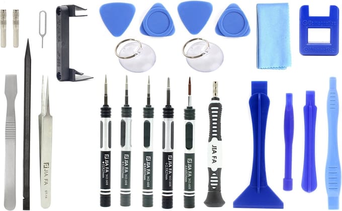 Let op type!! JIAFA JF-8150 26 in 1 Multi-functional Repair Tool Set with Bag