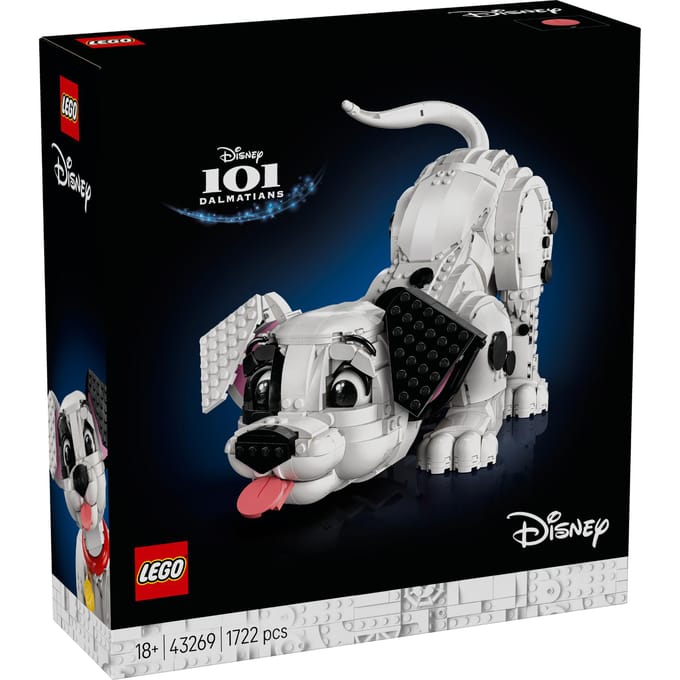 LEGO ǀ Disney 101 Dalmatiërs Puppy Bouwpakket voor Volwassenen 43269