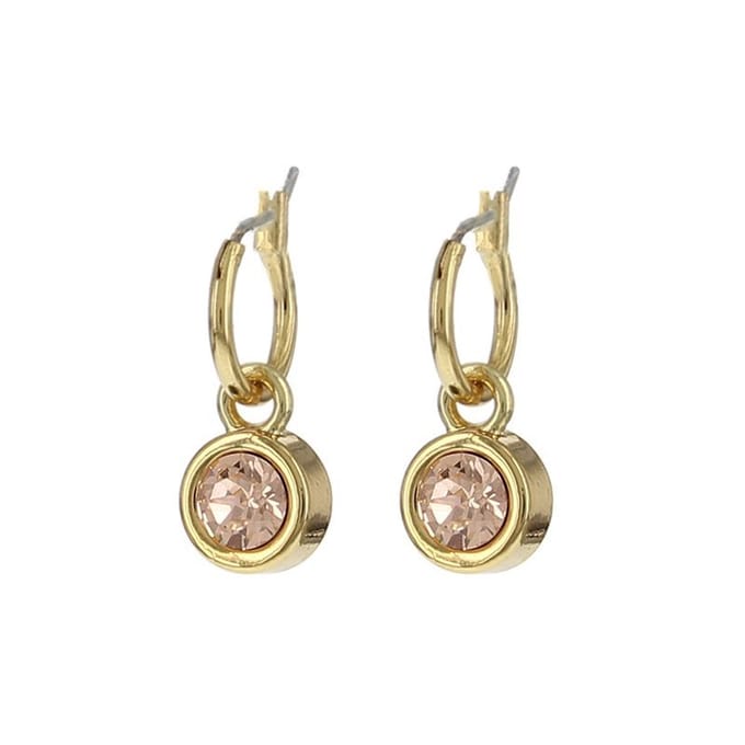 BIBA 80313 Oorhangers goud Light Peach