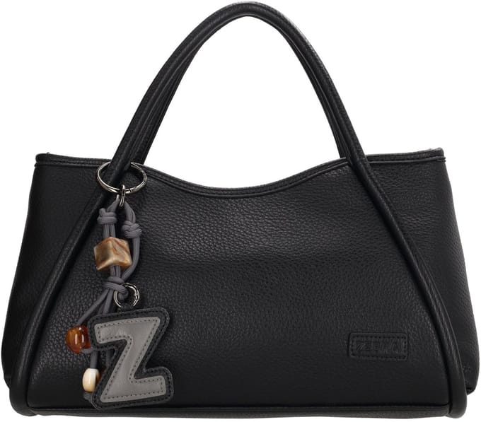 Zebra Trends Sofie Handtas - Schoudertas - Crossbody - Dames - Bag Charm - Zwart
