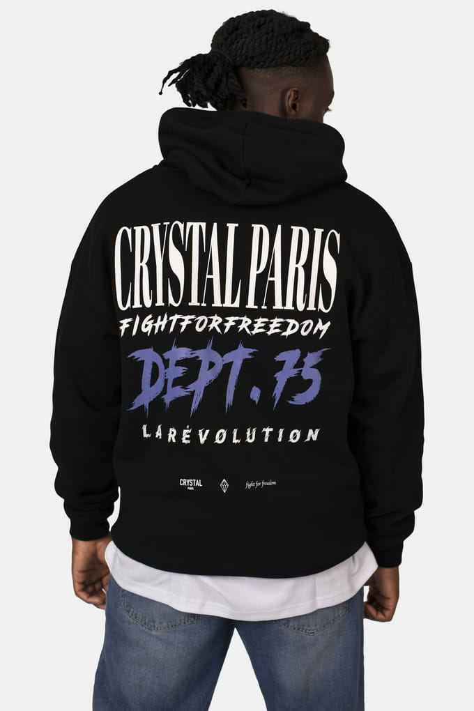Crystal Paris Oversized hoodie Dept. 75