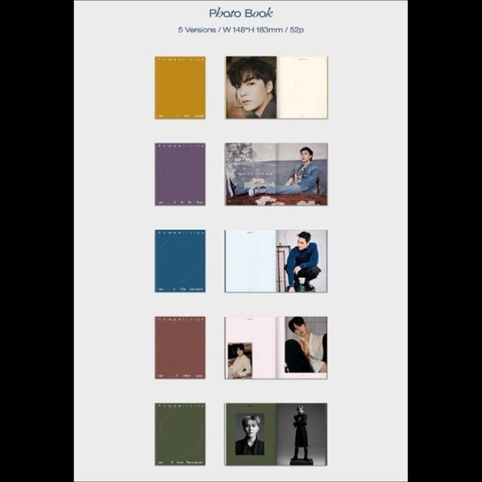 NU'EST 2e Album [Romanticize] Random ver, No poster white
