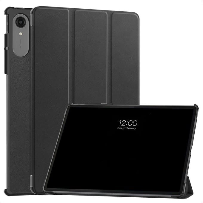 imoshion Trifold Bookcase voor de Lenovo Idea Tab Pro Gen 2 - Zwart