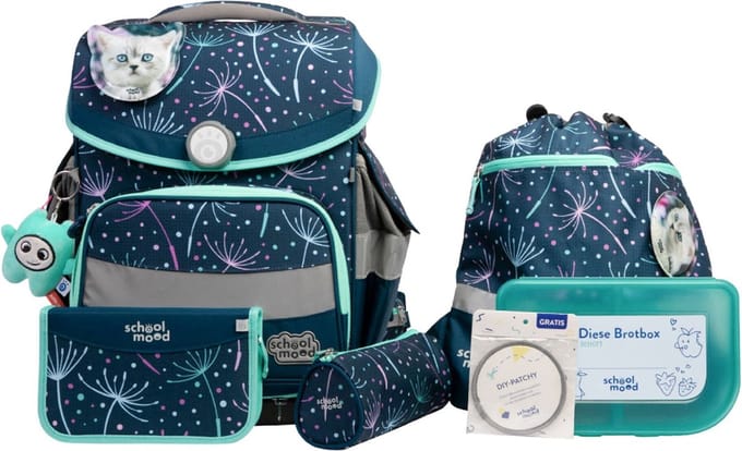 School-Mood Timeless Pro Schooltas set 7-delig