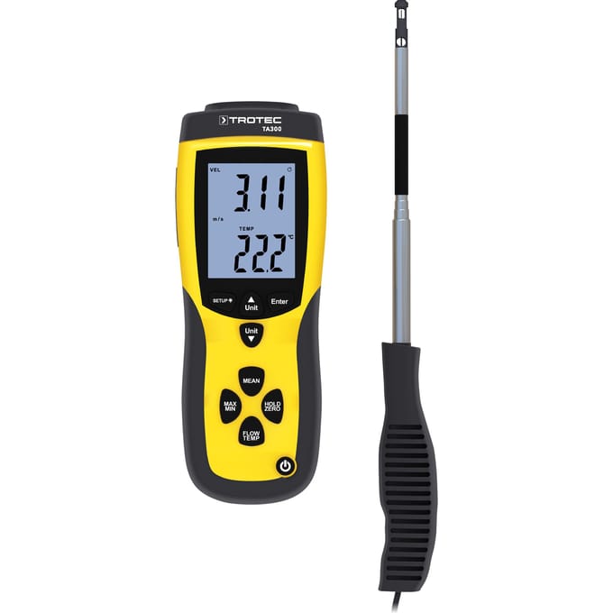 Anemometer TA300 rechte sonde incl. kalibratiecertificaat