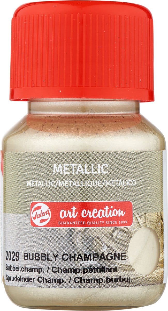Metallic Verf - 2029 Bubbelend Champagne - Art Creation - 30 ml