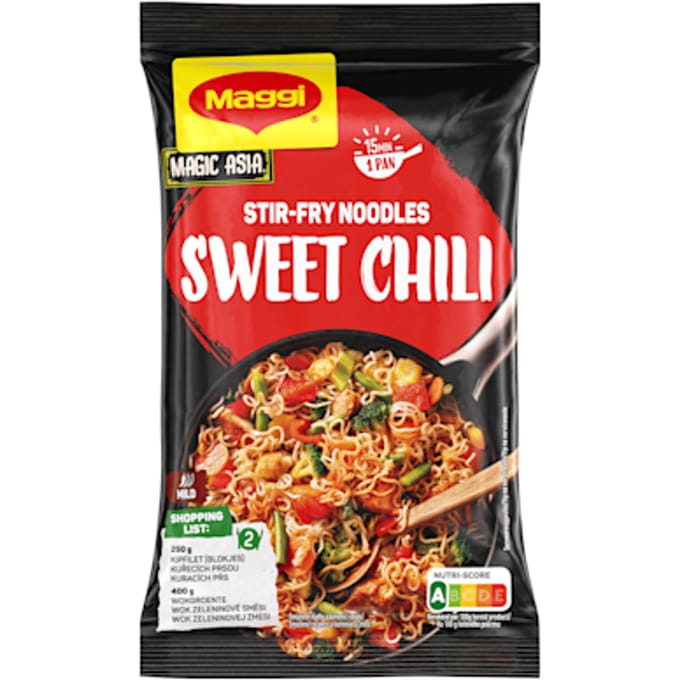 Roerbaknoedels Sweet chili