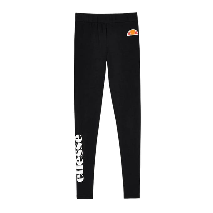 Ellesse Dames/Dames Legging Katoen Verticaal Logo (Antraciet)