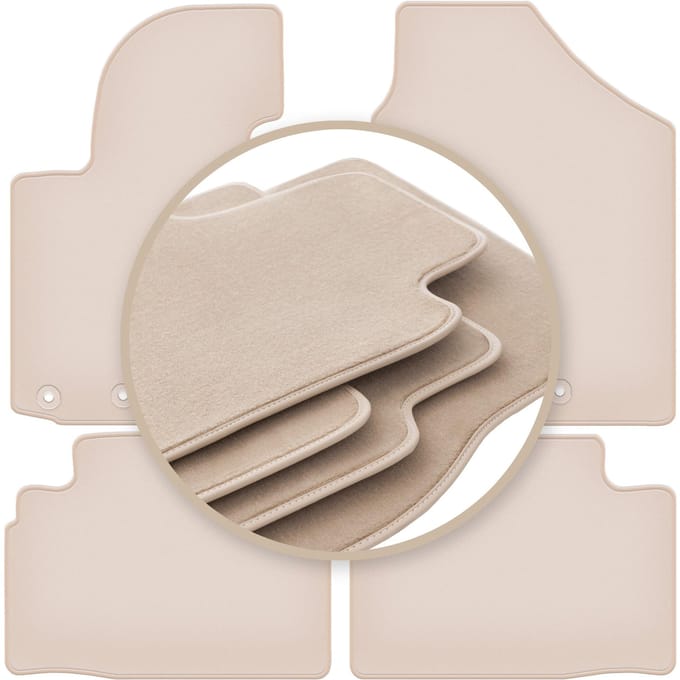 PREMIUM beige vloermatten voor: Hyundai ix35 SUV 2009-2015