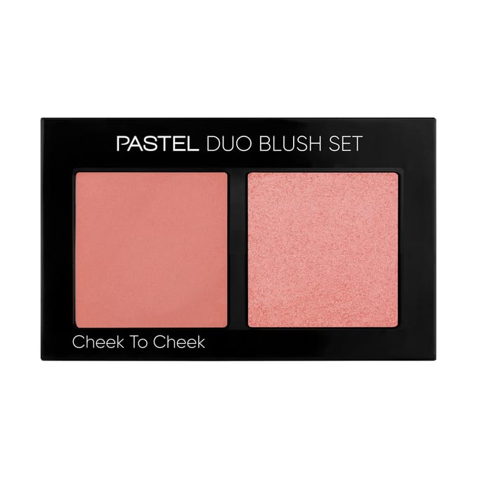 Pastel Duo Blush Set Palet Rouge voor Wangen Nr. 1 - Cheek To Cheek 1St