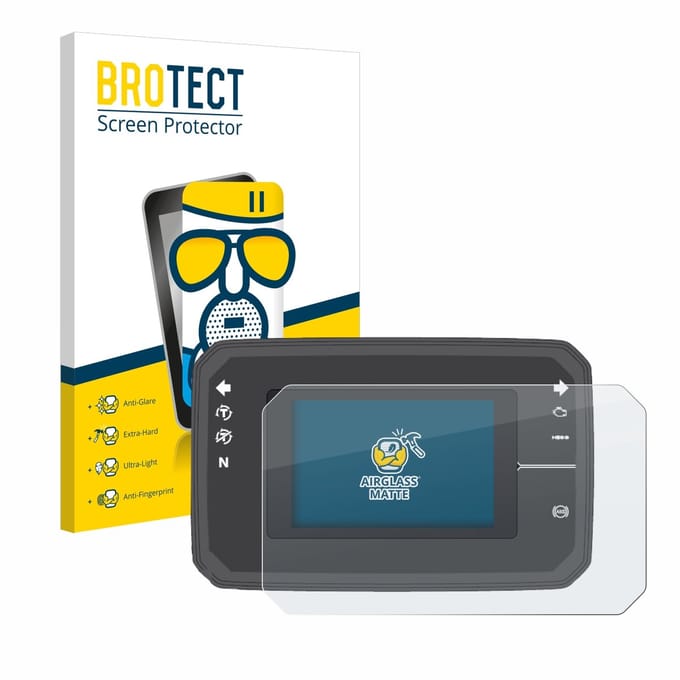 BROTECT - Screenprotector voor Honda CB650R TFT Display - Folie Beschermfolie Beschermglas matte