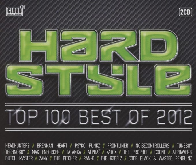 Hardstyle Top 100 Best Of 2012 (CD)