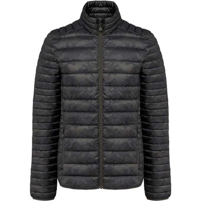 Kariban Men's lightweight padded jacket K6120 - Jungle Camo - 3XL