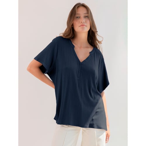 T-shirt Korte Mouw Admas Blouse met korte mouwen
