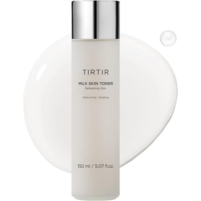 TIRTIR Duo Set Crème Céramique + Toner Lait 100ml + 150ml SET white