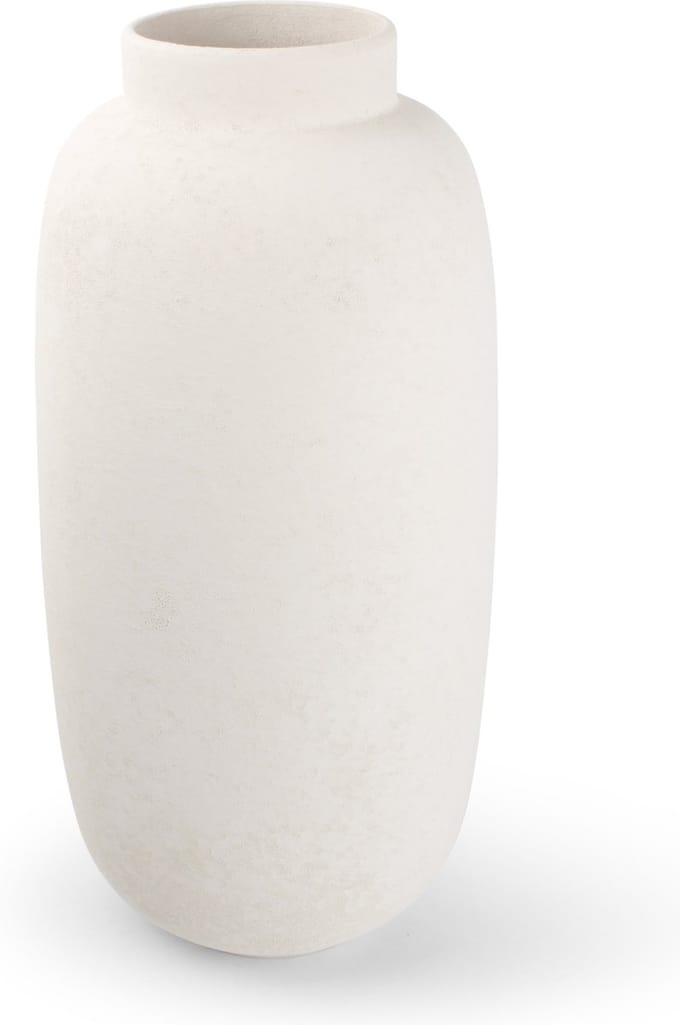 Salt&Pepper Vaas 23,5xH49,5cm wit Bullet