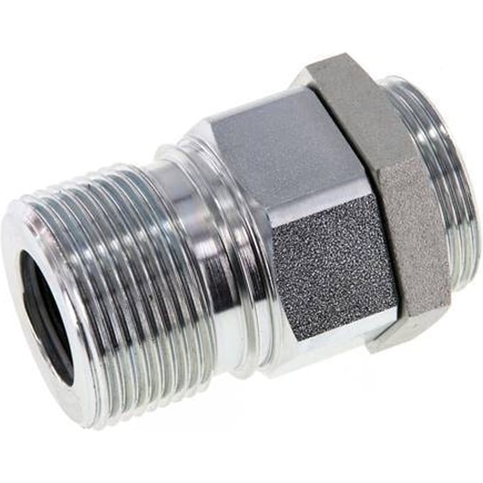 Stalen EDBRO Schroefkoppelingen G 3/4 inch Binnendraad Vaste Helft D 44.5 mm