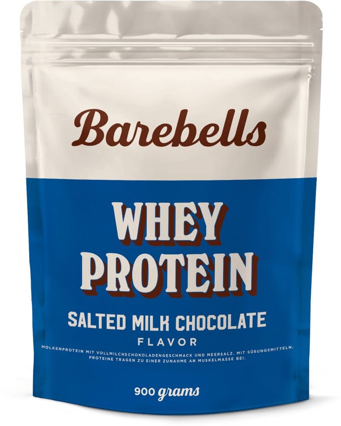 Barebells WHEY Protein poeder 900g - smaak: Salted Milk Chocolate