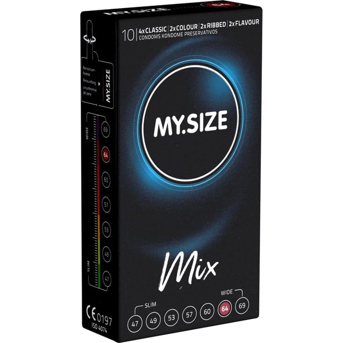 MY SIZE MIX | My Size Mix Condoms 64 Mm 10 Units