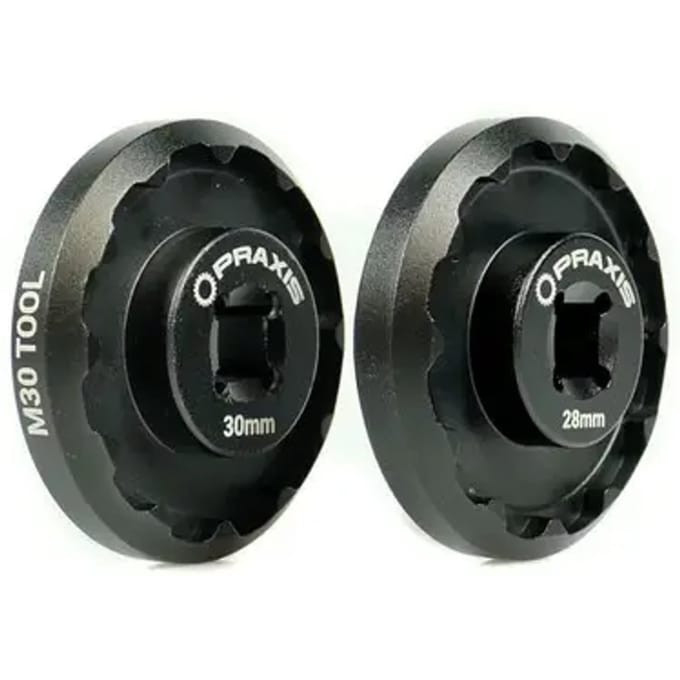 Praxis bottom bracket gereedschap M30 zwart