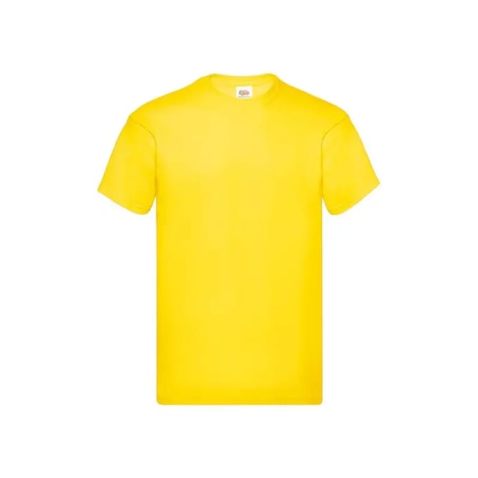 Fruit of the Loom - Original T - Yellow - XL
