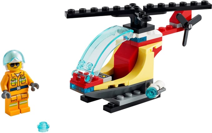 LEGO City Fire Helicopter 30566, Bouwpakket, 5 jaar, Kunststof, 40 stuk(s)