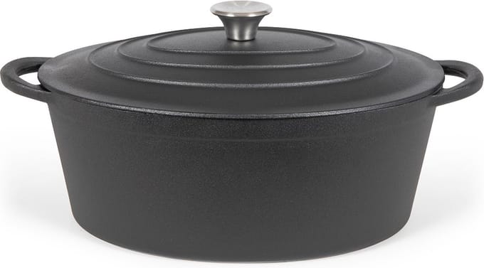 Livoo – MEP138 – Ovalen Gietijzeren Braadpan – 7 liter
