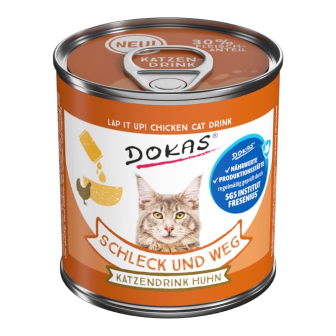 600g Dokas Lik en Weg Kip Kattendrink