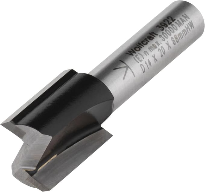 wolfcraft - Groeffrees 14mm - Frees - 3922000