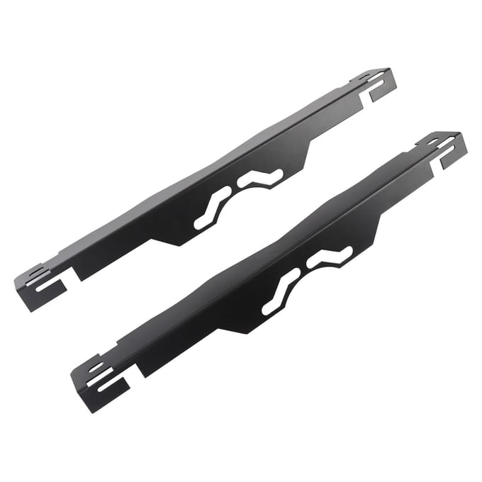 2 Pièces Outil de Mesure d'Alignement de Roues Précis en Fer avec Ruban de 3 Mètres black