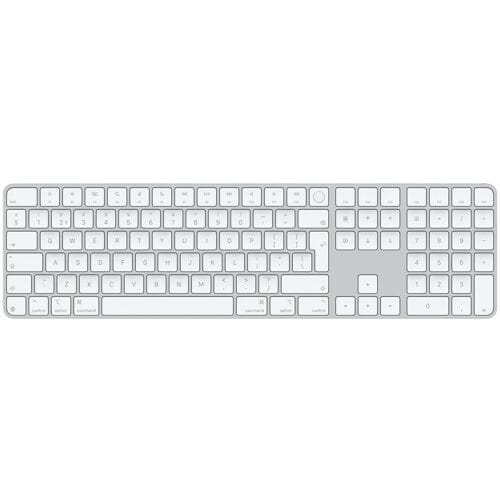 Magic Keyboard met Touch ID en cijferpad voor Mac-modellen met Apple Silicon – Nederlands – witte toetsen