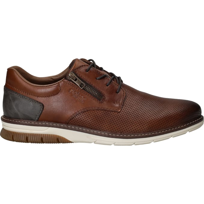 Rieker Veterschoenen - Heren - Bruin - Maat:42